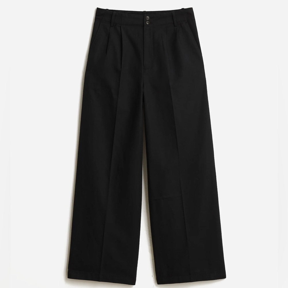 NWT Madewell The Harlow Wide-Leg Pant in Drapey Twill Size 0